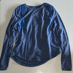 Lululemon Blue Long Sleeve Shirt